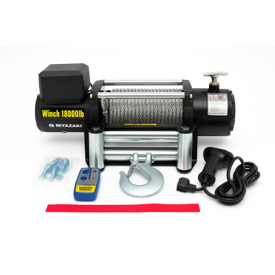 Winche Eléctrico Capacidad 18.000 lbs 24v DC Winche Eléctrico Capacidad 18.000 lbs 24v DC