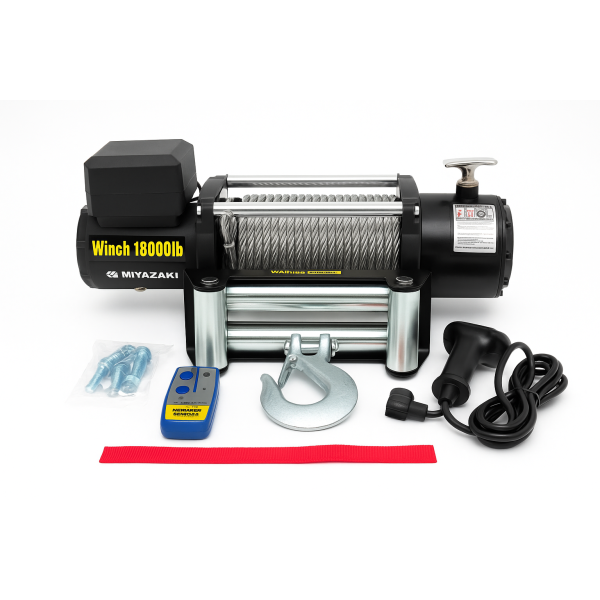 Winche Eléctrico Capacidad 18.000 lbs 24v DC