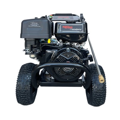 Hidrolavadora a Gasolina Profesional 4400 PSI/303bar con Kit Hidrojet