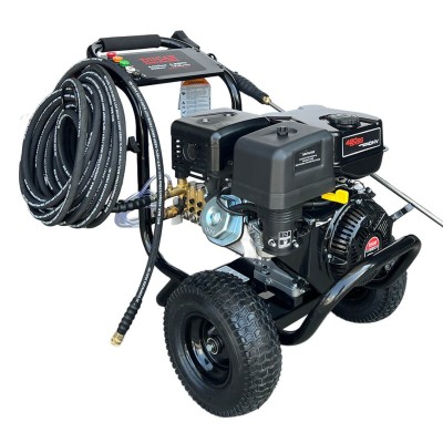 Hidrolavadora a Gasolina Profesional 4400 PSI/303bar con Kit Hidrojet