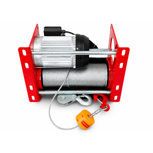 Winche Tecle  Eléctrico Industrial Miyazaki con Piola de Acero 100 m