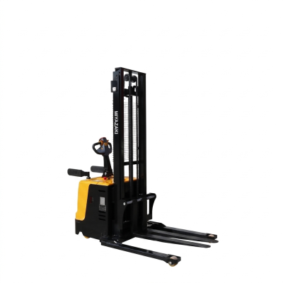 Apilador Full Eléctrico Miyazaki 1500 kg 3.5 metros vista lateral izquierda