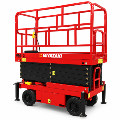 Alza Hombre Semieléctrico 8 Metros 500 kg | Miyazaki