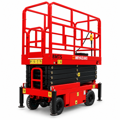 Alza Hombre Semieléctrico 8 Metros 500 kg | Miyazaki