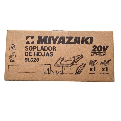 Sopladora De Ramas Y Hojas Litio 20V 4AH 270CFM Miyazaki