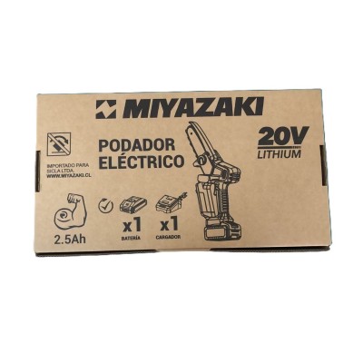 Podador Manual Y En Altura Litio 20V 2.5AH Miyazaki