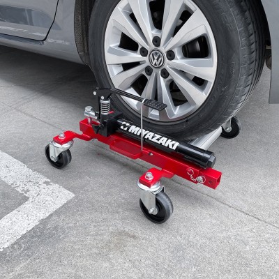 Dolly hidráulico de rueda para vehículo